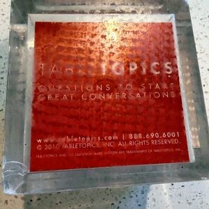 The Original TableTopics Questions to Start Great Conversations - Used